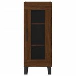 Casa si Gradina - Mobilier - Comode si corpuri - Comode - Servanta, stejar maro, 34,5x34x90 cm, lemn compozit - Infinity.ro