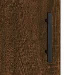 Casa si Gradina - Mobilier - Comode si corpuri - Comode - Servanta, stejar maro, 34,5x34x90 cm, lemn compozit - Infinity.ro