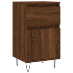 Casa si Gradina - Mobilier - Comode si corpuri - Comode - Servante, 2 buc., stejar maro, 40x35x70 cm, lemn prelucrat - Infinity.ro