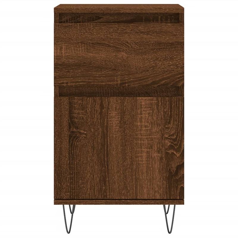 Casa si Gradina - Mobilier - Comode si corpuri - Comode - Servante, 2 buc., stejar maro, 40x35x70 cm, lemn prelucrat - Infinity.ro