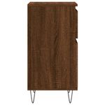 Casa si Gradina - Mobilier - Comode si corpuri - Comode - Servante, 2 buc., stejar maro, 40x35x70 cm, lemn prelucrat - Infinity.ro