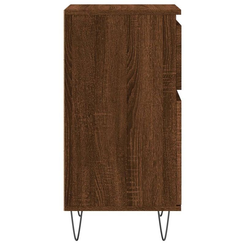 Casa si Gradina - Mobilier - Comode si corpuri - Comode - Servante, 2 buc., stejar maro, 40x35x70 cm, lemn prelucrat - Infinity.ro