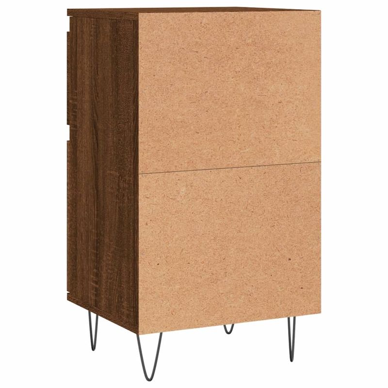 Casa si Gradina - Mobilier - Comode si corpuri - Comode - Servante, 2 buc., stejar maro, 40x35x70 cm, lemn prelucrat - Infinity.ro
