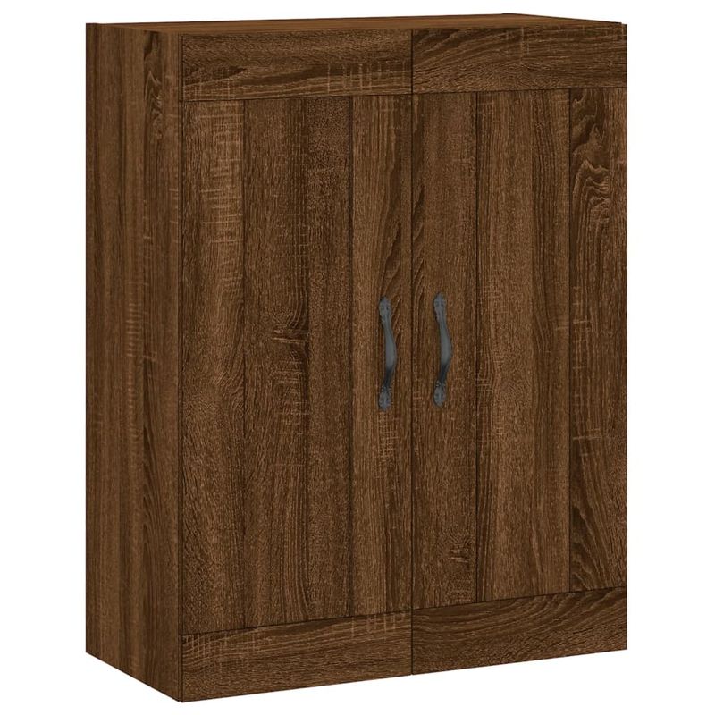 Casa si Gradina - Mobilier - Comode si corpuri - Comode - Dulap pe perete, stejar maro, 69,5x34x90 cm, lemn prelucrat - Infinity.ro