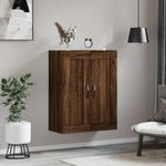 Casa si Gradina - Mobilier - Comode si corpuri - Comode - Dulap pe perete, stejar maro, 69,5x34x90 cm, lemn prelucrat - Infinity.ro