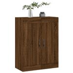 Casa si Gradina - Mobilier - Comode si corpuri - Comode - Dulap pe perete, stejar maro, 69,5x34x90 cm, lemn prelucrat - Infinity.ro