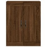 Casa si Gradina - Mobilier - Comode si corpuri - Comode - Dulap pe perete, stejar maro, 69,5x34x90 cm, lemn prelucrat - Infinity.ro