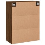 Casa si Gradina - Mobilier - Comode si corpuri - Comode - Dulap pe perete, stejar maro, 69,5x34x90 cm, lemn prelucrat - Infinity.ro