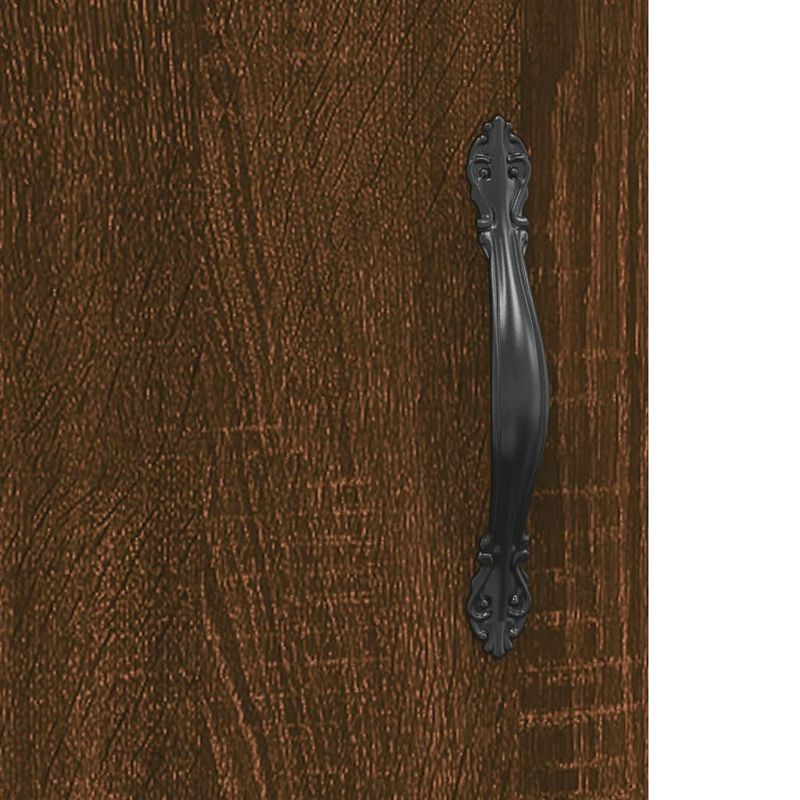 Casa si Gradina - Mobilier - Comode si corpuri - Comode - Dulap pe perete, stejar maro, 69,5x34x90 cm, lemn prelucrat - Infinity.ro