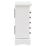 Casa si Gradina - Sanitare - Suporturi si accesorii baie - Accesorii baie - Cutie de bijuterii cu oglinda, 25x13,5x34 cm, MDF - Infinity.ro