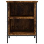 Casa si Gradina - Mobilier - Organizare si depozitare - Organizator incaltaminte - Pantofar, stejar fumuriu, 38x35x50 cm, lemn compozit - Infinity.ro