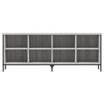 Casa si Gradina - Mobilier - Organizare si depozitare - Organizator incaltaminte - Pantofar, gri sonoma, 131x35x50 cm, lemn compozit - Infinity.ro