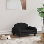 Petshop - Accesorii petshop - Culcusuri si custi - Culcusuri si saltele - Pat de caini, negru, 50x40x30 cm, textil - Infinity.ro