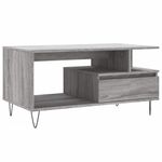 Casa si Gradina - Mobilier - Mese si birouri - Masute de cafea - Masuta de cafea, gri sonoma, 90x49x45 cm, lemn compozit - Infinity.ro