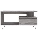 Casa si Gradina - Mobilier - Mese si birouri - Masute de cafea - Masuta de cafea, gri sonoma, 90x49x45 cm, lemn compozit - Infinity.ro