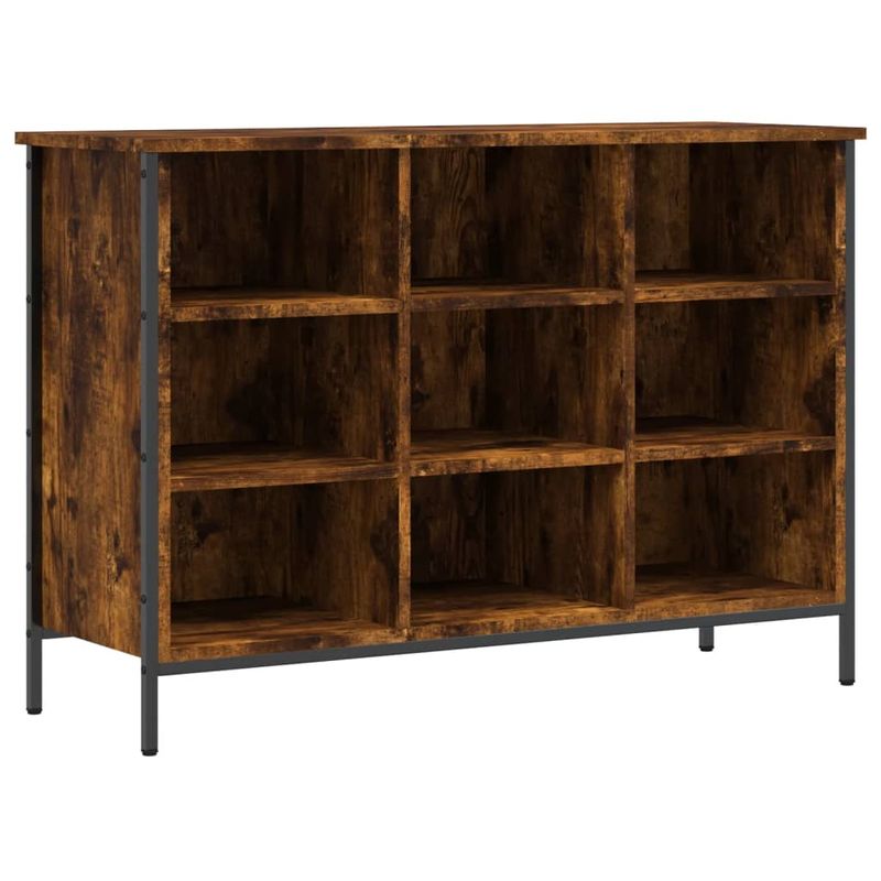 Casa si Gradina - Mobilier - Organizare si depozitare - Organizator incaltaminte - Pantofar, stejar fumuriu, 100x35x70 cm, lemn compozit - Infinity.ro