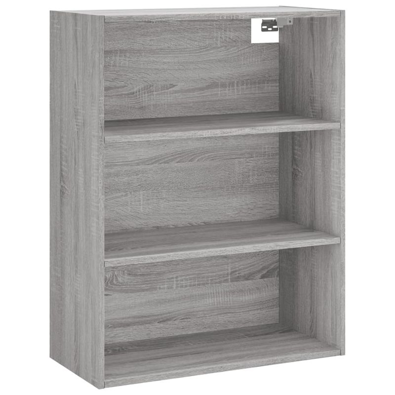 Casa si Gradina - Mobilier - Comode si corpuri - Comode - Dulap inalt, gri sonoma, 69,5x34x180 cm, lemn compozit - Infinity.ro