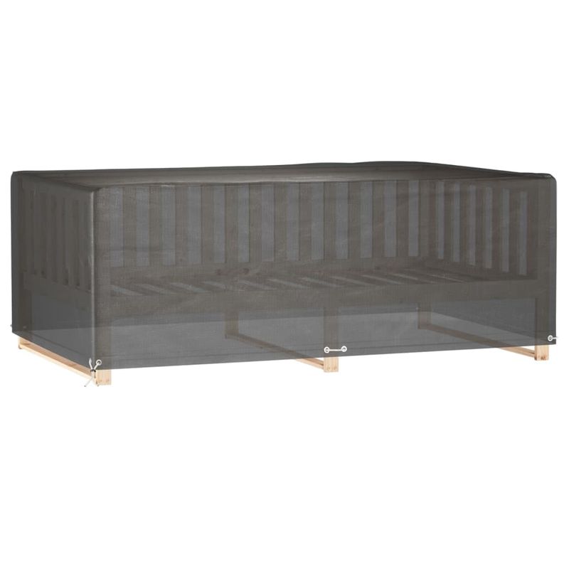 Casa si Gradina - Textile si covoare - Huse pentru mobilier - Huse mobila gradina, 2 buc, 12 ocheti 213x132x75cm, rectangular - Infinity.ro