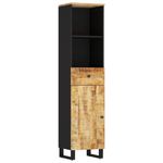 Casa si Gradina - Mobilier - Mobilier baie - Comode baie - Dulap de baie, 38x33x160 cm, lemn masiv de mango - Infinity.ro