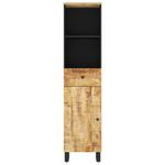 Casa si Gradina - Mobilier - Mobilier baie - Comode baie - Dulap de baie, 38x33x160 cm, lemn masiv de mango - Infinity.ro