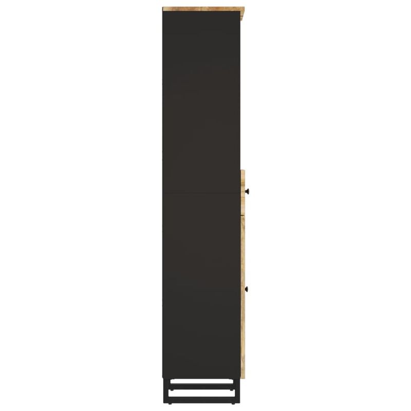 Casa si Gradina - Mobilier - Mobilier baie - Comode baie - Dulap de baie, 38x33x160 cm, lemn masiv de mango - Infinity.ro