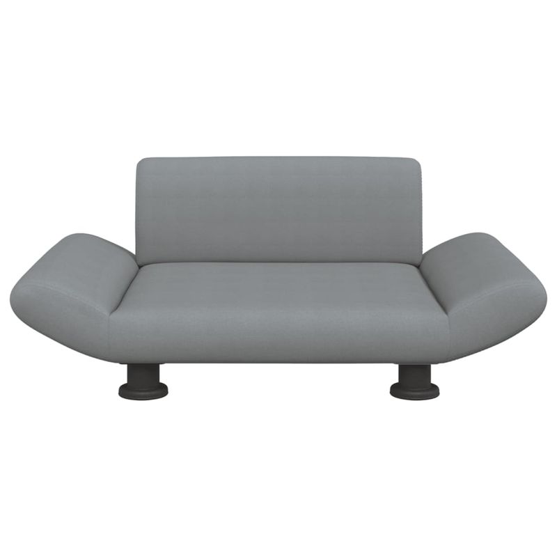 Petshop - Accesorii petshop - Culcusuri si custi - Culcusuri si saltele - Pat de caini, gri deschis, 70x45x28 cm, material textil - Infinity.ro