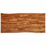 Casa si Gradina - Mobilier - Mese si birouri - Mese bucatarie si dining - Masa cu margini naturale, 200x90x75 cm, lemn masiv de acacia - Infinity.ro