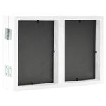 Market - Cadouri - Rame si albume foto - Rama foto tripla, colaj, alb, 28x18 cm + 2 x (13x18 cm) - Infinity.ro