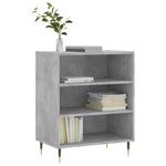 Casa si Gradina - Mobilier - Comode si corpuri - Comode - Servanta, gri beton, 57x35x70 cm, lemn compozit - Infinity.ro