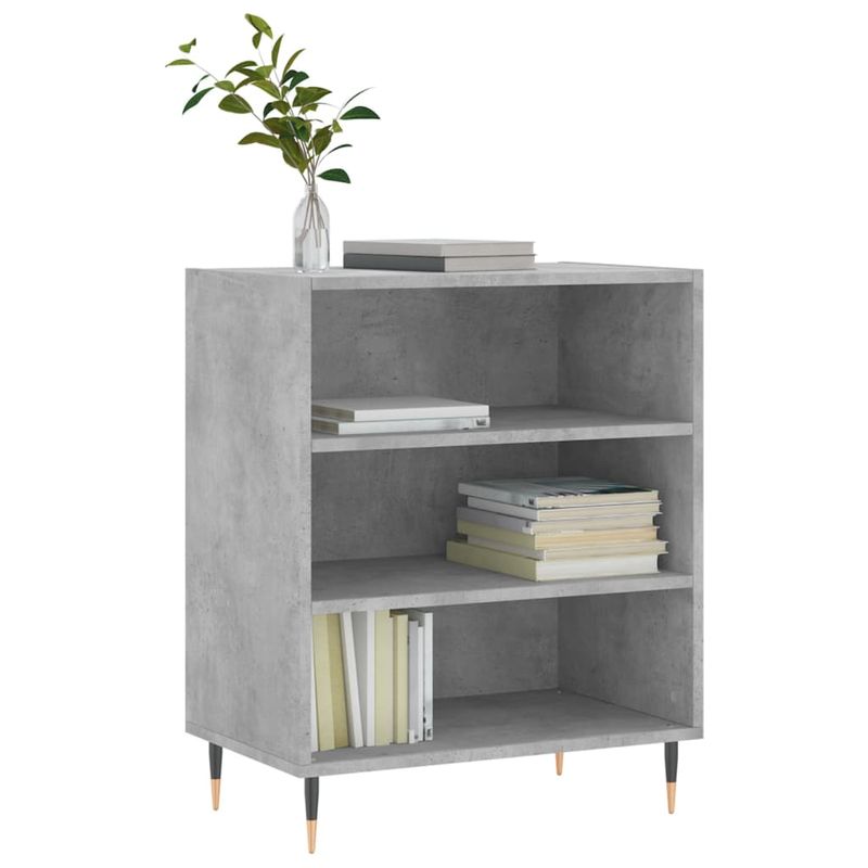 Casa si Gradina - Mobilier - Comode si corpuri - Comode - Servanta, gri beton, 57x35x70 cm, lemn compozit - Infinity.ro