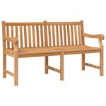 Casa si Gradina - Gradina si terasa - Mobilier exterior - Bancute de gradina - Banca de gradina, 150 cm, lemn masiv de tec - Infinity.ro