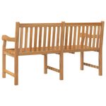 Casa si Gradina - Gradina si terasa - Mobilier exterior - Bancute de gradina - Banca de gradina, 150 cm, lemn masiv de tec - Infinity.ro