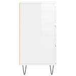 Casa si Gradina - Mobilier - Comode si corpuri - Comode - Servanta, alb extralucios, 60x35x70 cm, lemn prelucrat - Infinity.ro