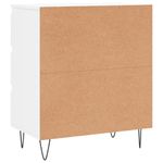 Casa si Gradina - Mobilier - Comode si corpuri - Comode - Servanta, alb extralucios, 60x35x70 cm, lemn prelucrat - Infinity.ro