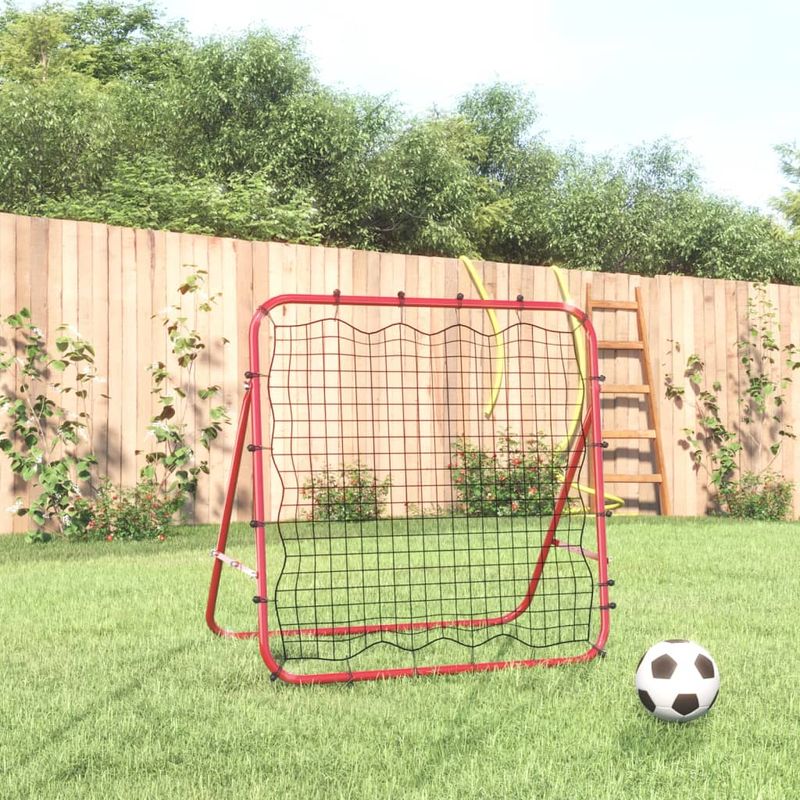 Sport si Outdoor - Sporturi de echipa - Fotbal - Porti fotbal - Rebounder ajustabil de antrenament fotbal, 96x80x96 cm, otel/PE - Infinity.ro