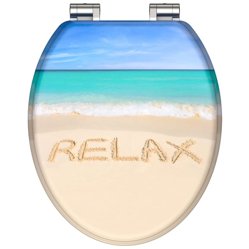 Casa si Gradina - Sanitare - Obiecte sanitare - Vase de toaleta - SCHUTTE Scaun de toaleta cu inchidere silentioasa „RELAX” - Infinity.ro