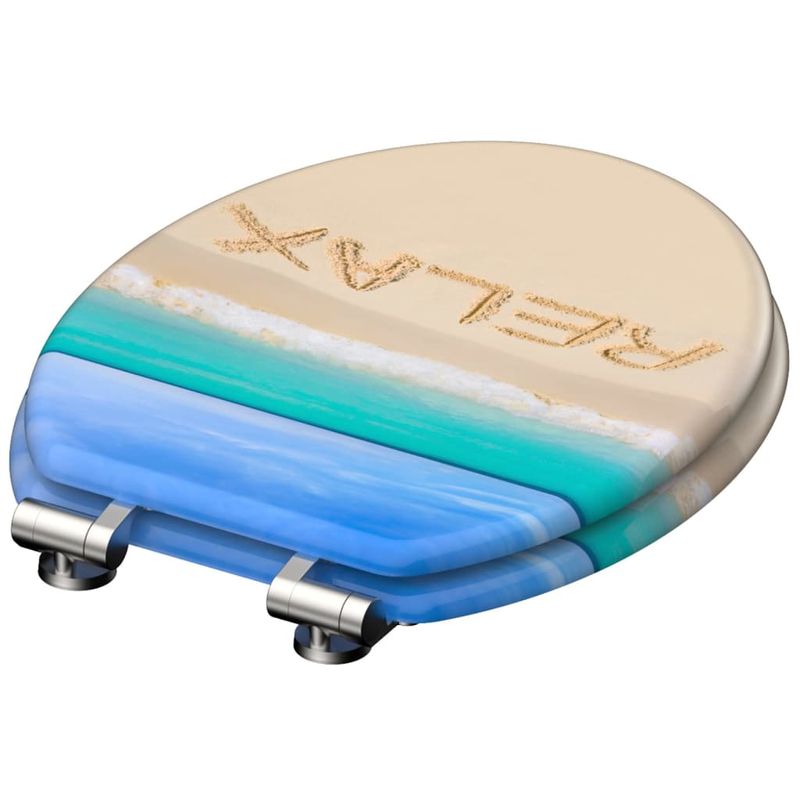 Casa si Gradina - Sanitare - Obiecte sanitare - Vase de toaleta - SCHUTTE Scaun de toaleta cu inchidere silentioasa „RELAX” - Infinity.ro