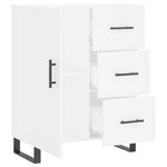 Casa si Gradina - Mobilier - Comode si corpuri - Comode - Servanta, alb, 69,5x34x90 cm, lemn compozit - Infinity.ro