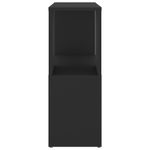 Casa si Gradina - Mobilier - Biblioteci si rafturi - Biblioteci - Biblioteca, negru, 60 x 24 x 63 cm, PAL - Infinity.ro