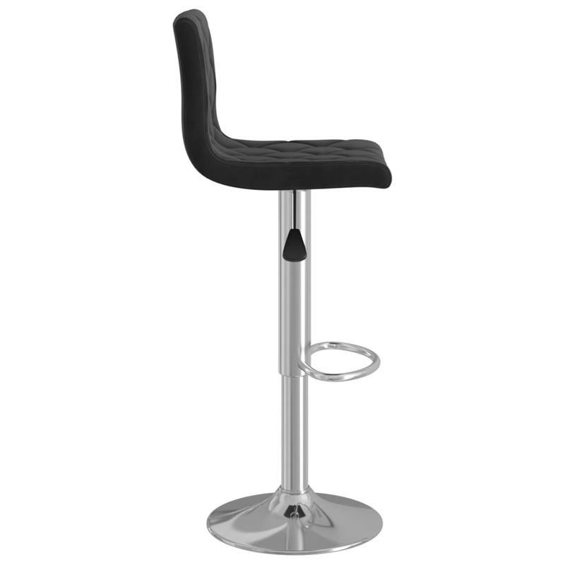 Casa si Gradina - Mobilier - Scaune si fotolii - Scaune - Scaune de bar, 2 buc., negru, catifea - Infinity.ro