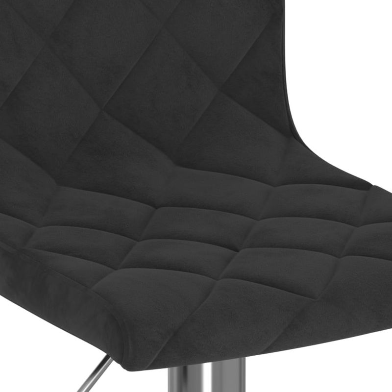 Casa si Gradina - Mobilier - Scaune si fotolii - Scaune - Scaune de bar, 2 buc., negru, catifea - Infinity.ro