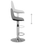 Casa si Gradina - Mobilier - Scaune si fotolii - Scaune - Scaune de bar, 2 buc., gri inchis, material textil - Infinity.ro