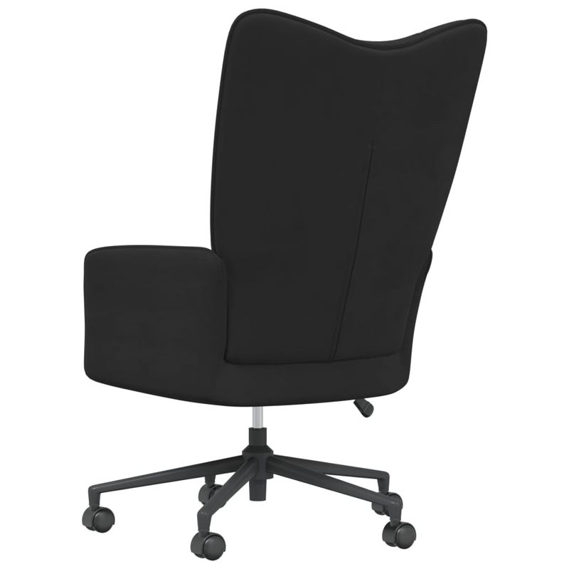 Casa si Gradina - Mobilier - Scaune si fotolii - Fotolii - Fotoliu de relaxare, negru, catifea - Infinity.ro