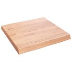 Casa si Gradina - Mobilier - Feronerie si accesorii mobila - Blat masa, 60x60x(2-6) cm, maro, lemn tratat contur organic - Infinity.ro