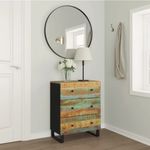 Casa si Gradina - Mobilier - Comode si corpuri - Comode - Servanta, 60x33x75 cm, lemn masiv reciclat - Infinity.ro