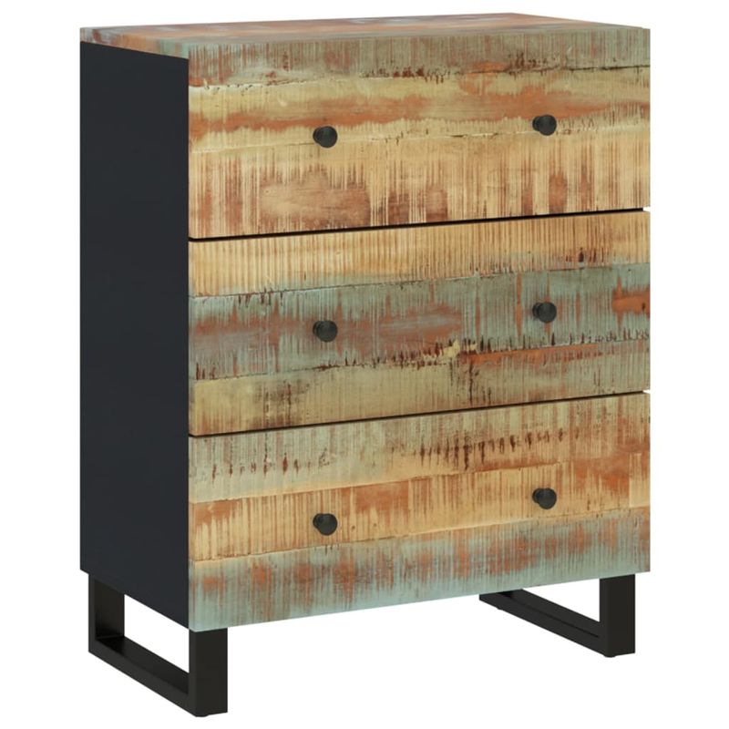 Casa si Gradina - Mobilier - Comode si corpuri - Comode - Servanta, 60x33x75 cm, lemn masiv reciclat - Infinity.ro