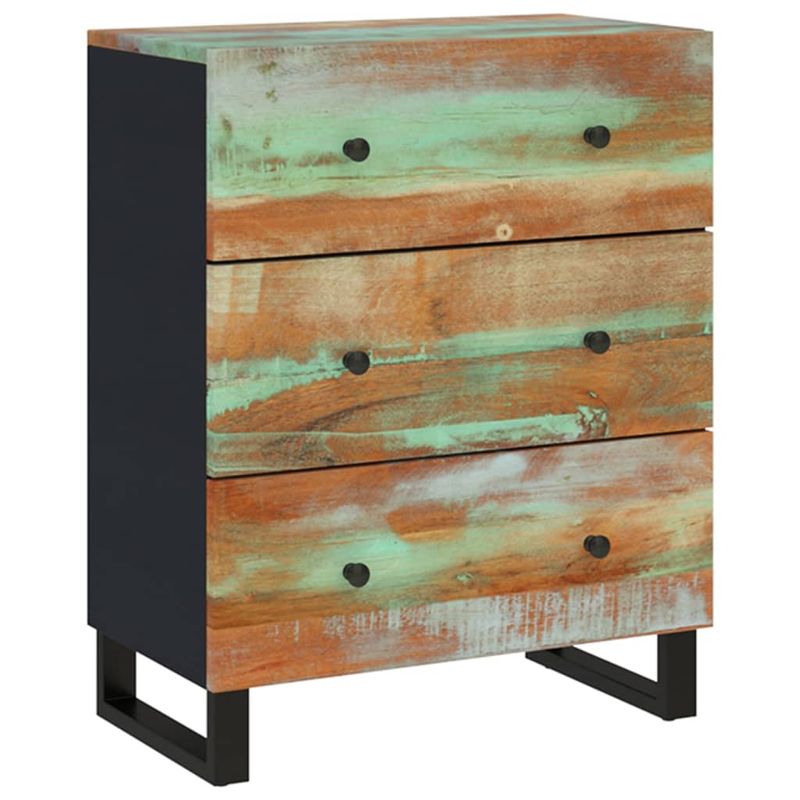 Casa si Gradina - Mobilier - Comode si corpuri - Comode - Servanta, 60x33x75 cm, lemn masiv reciclat - Infinity.ro