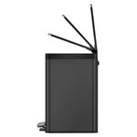 Casa si Gradina - Mobilier - Organizare si depozitare - Cosuri de gunoi - EKO Cos de gunoi cu pedala Essential, negru, 20+9 L - Infinity.ro