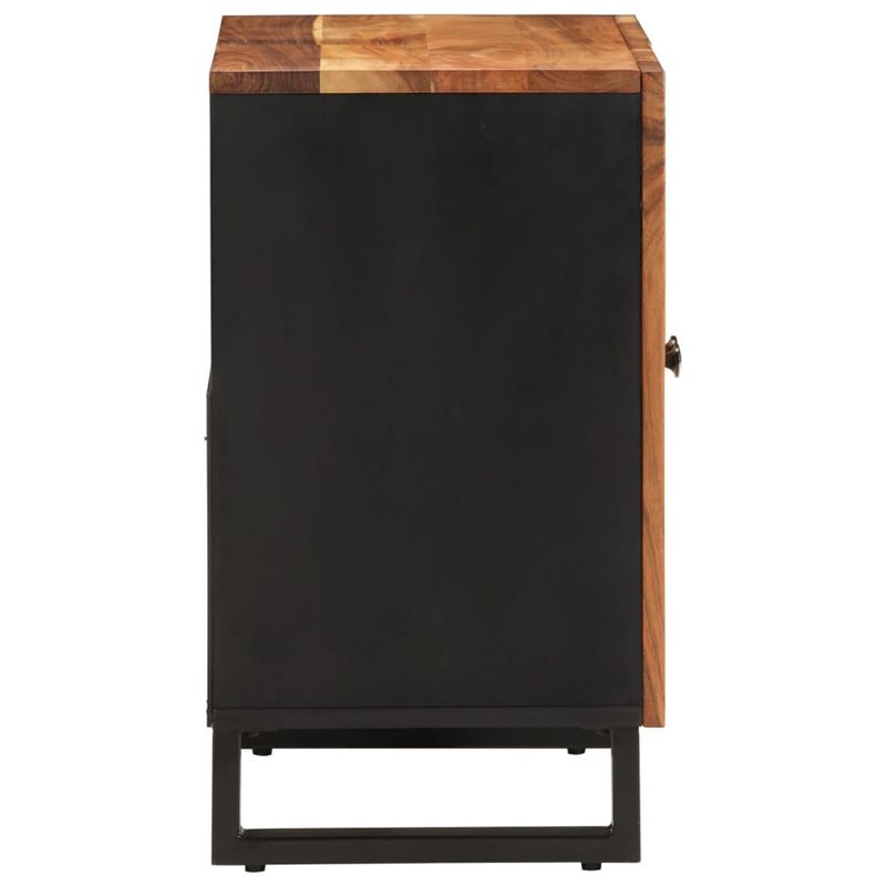 Casa si Gradina - Mobilier - Mobilier baie - Comode baie - Dulap de chiuveta 62x33x58 cm lemn masiv acacia & lemn compozit - Infinity.ro