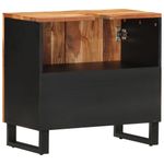 Casa si Gradina - Mobilier - Mobilier baie - Comode baie - Dulap de chiuveta 62x33x58 cm lemn masiv acacia & lemn compozit - Infinity.ro